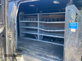 2014 Ford Econoline Cargo Commercial with VIN 1FTNE2EW0EDA49327, listed as a Copart auction lot 53970835 with 103,364 mi miles and Clean Title. Bid and sale history available at carsss.com. Image 6.