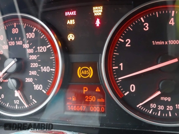 2010 BMW 3 Series 328i with VIN WBAPH5G58ANM70414, listed as a IAAI auction lot 42013374 with 146,647 mi miles and . Bid and sale history available at DreamBid. Image 15.