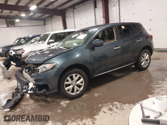2014 Nissan Murano S with VIN JN8AZ1MWXEW502277, listed as a IAAI auction lot 41484947 with 130,817 mi miles and . Bid and sale history available at DreamBid. Image 17.