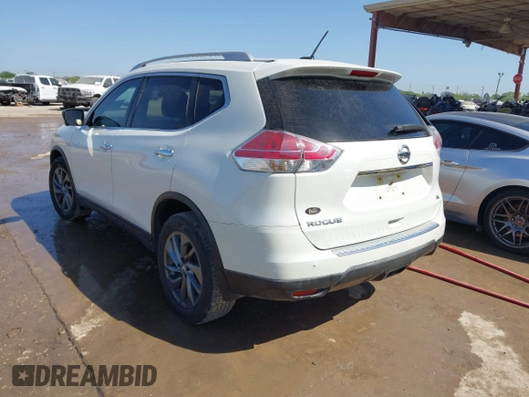 2016 Nissan Rogue SV with VIN KNMAT2MT1GP686630, listed as a IAAI auction lot 42000985 with 131,058 mi miles. Bid and sale history available at carsss.com. Image 3.