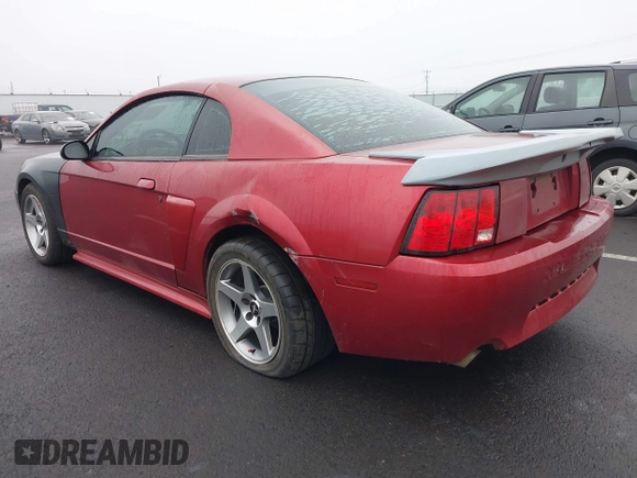 2003 Ford Mustang GT Deluxe with VIN 1FAFP42X83F413038, listed as a IAAI auction lot 41360419 with 152,698 mi miles. Bid and sale history available at carsss.com. Image 3.