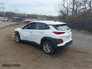 2021 Hyundai Kona SE with VIN KM8K1CAA3MU745706, listed as a IAAI auction lot 41663139 with 54,286 mi miles. Bid and sale history available at carsss.com. Image 3.