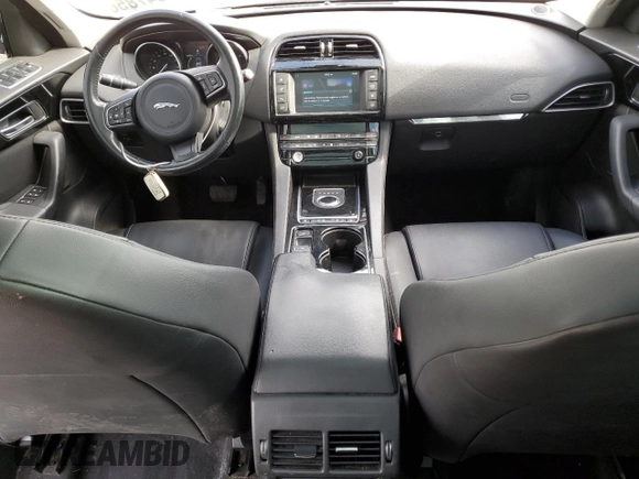 2017 Jaguar F-Pace 20d Premium with VIN SADCJ2BN7HA097612, listed as a Copart auction lot 56478565 with 114,495 mi miles and Salvage title. Bid and sale history available at DreamBid. Image 8.