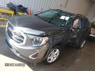 2021 GMC Terrain SLE with VIN 3GKALTEV7ML325517, listed as a IAAI auction lot 41541669 with 33,761 mi miles and . Bid and sale history available at carsss.com. Image 17.