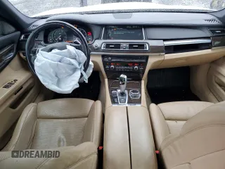 2014 BMW 7 Series 740Li with VIN WBAYE4C5XED138323, listed as a Copart auction lot 83704044 with 109,754 mi miles and Salvage Title. Bid and sale history available at carsss.com. Image 8.