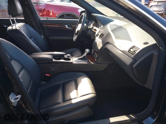 2010 Mercedes-Benz C 300 Sport with VIN WDDGF8BB1AR125733, listed as a IAAI auction lot 41837121 with 118,234 mi miles and . Bid and sale history available at carsss.com. Image 5.