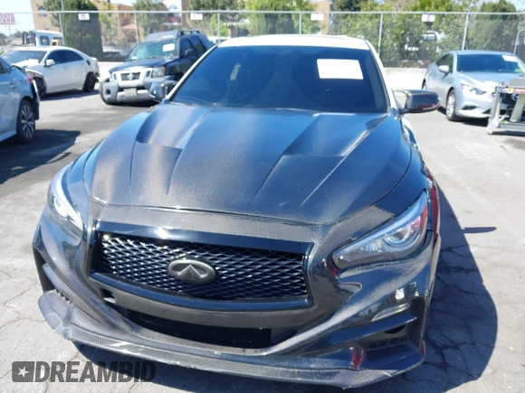 2019 Infiniti Q50 Signature Edition with VIN JN1EV7AP4KM540378, listed as a IAAI auction lot 41871999 with 120,990 mi miles and . Bid and sale history available at carsss.com. Image 12.