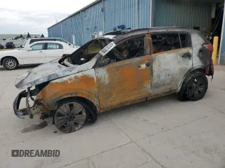 2015 Kia Sportage EX with VIN KNDPCCAC2F7673128, listed as a Copart auction lot 60810335 with Not provided miles and Salvage title. Bid and sale history available at DreamBid. Image 1.