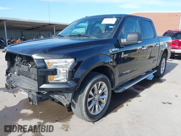 2015 Ford F-150 XL with VIN 1FTEW1CGXFKE82539, listed as a IAAI auction lot 41707753 with 39,880 mi miles and . Bid and sale history available at DreamBid. Image 2.