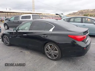 2014 Infiniti Q50 Hybrid Sport with VIN JN1AV7AP7EM691279, listed as a IAAI auction lot 41547805 with 127,325 mi miles and . Bid and sale history available at DreamBid. Image 14.