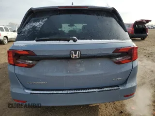 2023 Honda Odyssey Sport with VIN 5FNRL6H74PB059230, listed as a Copart auction lot 41531535 with 18,055 mi miles and Salvage Title. Bid and sale history available at carsss.com. Image 6.
