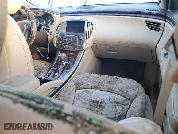 2013 Buick LaCrosse Premium 1 with VIN 1G4GF5E38DF235239, listed as a Copart auction lot 77256444 with 0 mi miles and Non Repairable. Bid and sale history available at carsss.com. Image 8.