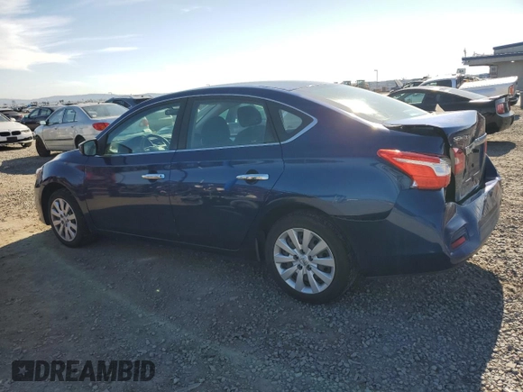 2017 Nissan Sentra S with VIN 3N1AB7AP7HY307091, listed as a Copart auction lot 52600165 with 76,869 mi miles and Salvage Title. Bid and sale history available at carsss.com. Image 2.