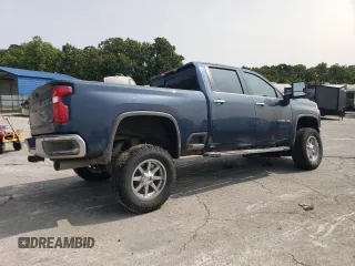 2022 Chevrolet Silverado 3500HD LTZ with VIN 2GC4YUEY0N1204440, listed as a Copart auction lot 79174864 with 27,414 mi miles and Salvage Title. Bid and sale history available at DreamBid. Image 3.