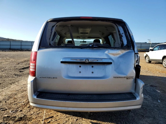 2010 Chrysler Town & Country Touring with VIN 2A4RR5D12AR451235, listed as a Copart auction lot 49587445 with 252,999 mi miles and Salvage Title. Bid and sale history available at carsss.com. Image 6.