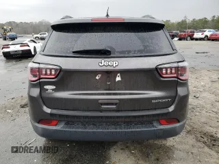 2018 Jeep Compass Sport with VIN 3C4NJCAB5JT122894, listed as a Copart auction lot 45840725 with 138,815 mi miles and Salvage Title. Bid and sale history available at carsss.com. Image 6.