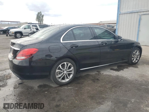 2016 Mercedes-Benz C 300 with VIN 55SWF4JB0GU108645, listed as a Copart auction lot 53869535 with 124,477 mi miles and Clean Title. Bid and sale history available at carsss.com. Image 3.