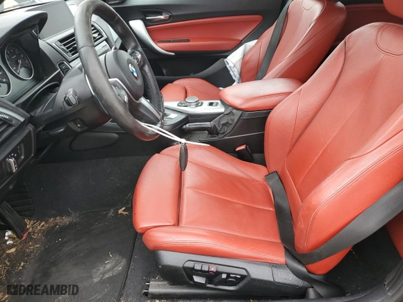 2015 BMW 2 Series M235i with VIN WBA1M1C5XFV393133, listed as a Copart auction lot 43073145 with 96,831 mi miles and Salvage Title. Bid and sale history available at carsss.com. Image 7.