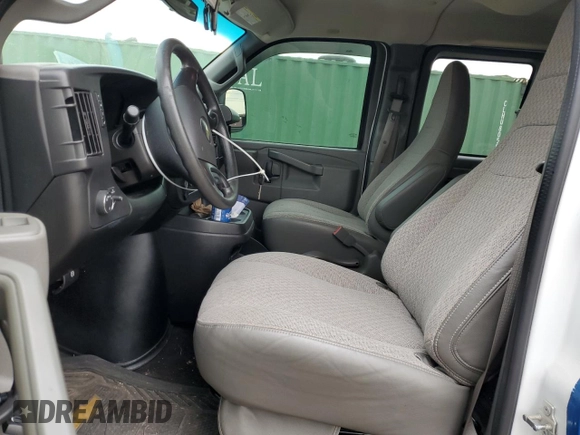 2016 Chevrolet Express Passenger LT with VIN 1GAZGPFG5G1170724, listed as a Copart auction lot 58849765 with Not provided miles and Salvage title. Bid and sale history available at DreamBid. Image 7.