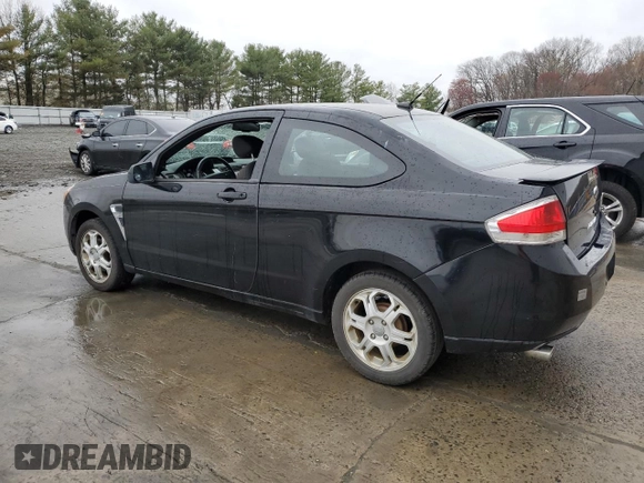 2008 Ford Focus SE with VIN 1FAHP33N28W195802, listed as a Copart auction lot 51786175 with 140,516 mi miles and Salvage Title. Bid and sale history available at carsss.com. Image 2.