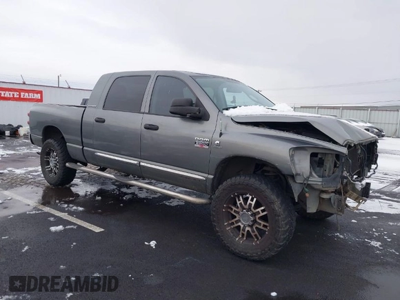 2007 Dodge 2500 Laramie with VIN 3D7KS29CX7G729582, listed as a IAAI auction lot 41555836 with 244,346 mi miles and . Bid and sale history available at DreamBid. Image 1.