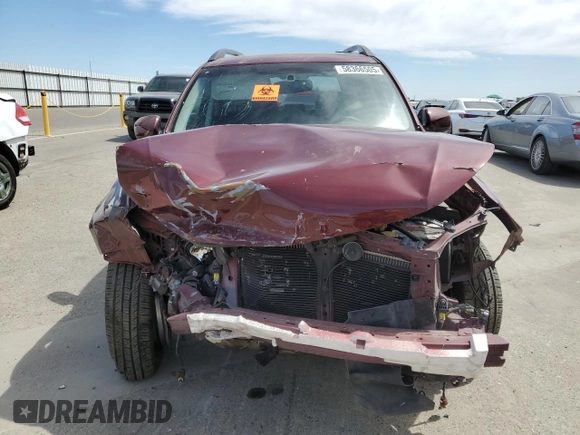 2009 Subaru Forester X with VIN JF2SH63639H796487, listed as a Copart auction lot 58366505 with 79,518 mi miles and Salvage title. Bid and sale history available at DreamBid. Image 5.