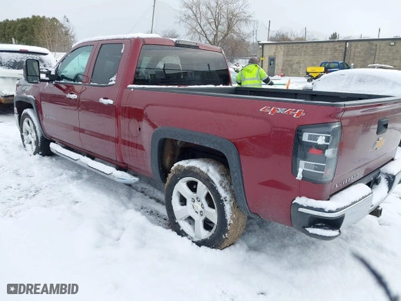 2015 Chevrolet Silverado 1500 Work Truck with VIN 1GCVKPECXFZ337405, listed as a IAAI auction lot 41989619 with 85,178 mi miles. Bid and sale history available at carsss.com. Image 3.