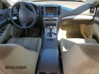 2008 Infiniti G35 Journey with VIN JNKBV61E58M218977, listed as a Copart auction lot 49639525 with Not Provided miles and Salvage Title. Bid and sale history available at DreamBid. Image 8.