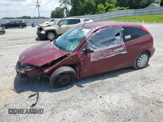2007 Ford Focus S with VIN 1FAFP31N37W130031, listed as a Copart auction lot 60123195 with 154,833 mi miles and Salvage title. Bid and sale history available at DreamBid. Image 1.