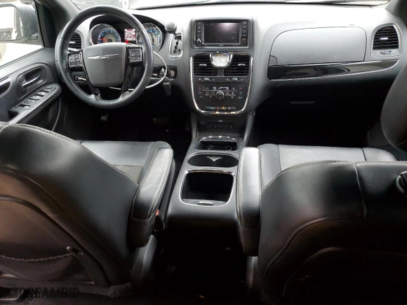 2015 Chrysler Town & Country S with VIN 2C4RC1HG7FR711005, listed as a Copart auction lot 48103765 with 97496 miles and Clean Title. Bid and sale history available at carsss.com. Image 8.