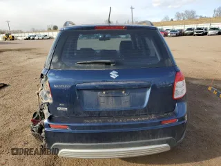 2008 Suzuki SX4 with VIN JS2YB413085106451, listed as a Copart auction lot 47872405 with 162,995 mi miles and Salvage Title. Bid and sale history available at DreamBid. Image 6.