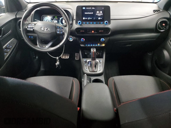 2022 Hyundai Kona N Line with VIN KM8K3CA33NU925491, listed as a Copart auction lot 41770885 with 33,109 mi miles and Salvage Title. Bid and sale history available at carsss.com. Image 8.