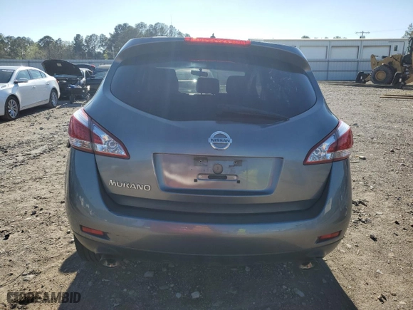 2014 Nissan Murano S with VIN JN8AZ1MU8EW404461, listed as a Copart auction lot 50095915 with 168,966 mi miles and Salvage Title. Bid and sale history available at carsss.com. Image 6.