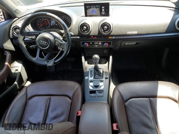 2017 Audi A3 Sedan Premium Plus with VIN WAUJ8GFF4H1067687, listed as a Copart auction lot 50927364 with 61,292 mi miles. Bid and sale history available at carsss.com. Image 8.