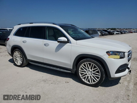 2021 Mercedes-Benz GLS 450 with VIN 4JGFF5KE0MA486271, listed as a Copart auction lot 54406024 with 31,815 mi miles and Clean Title. Bid and sale history available at DreamBid. Image 4.