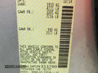 2015 Nissan Altima 2.5 with VIN 1N4AL3AP1FN353700, listed as a Copart auction lot 59236825 with 133,111 mi miles and Salvage title. Bid and sale history available at DreamBid. Image 12.