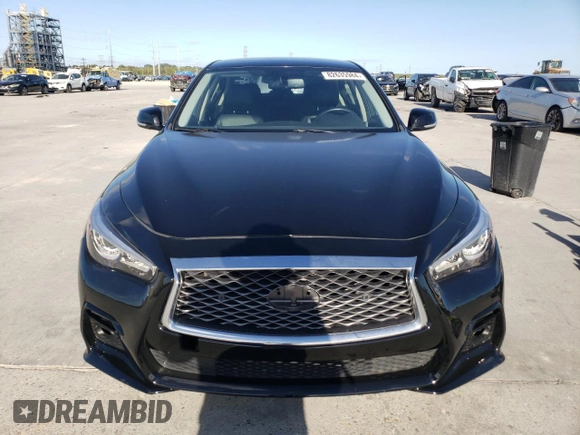 2021 Infiniti Q50 Pure z VIN JN1EV7AR7MM750199, wystawiony jako Copart lot #82635984 z przebiegiem 51 617 mil mil oraz Szkoda całkowita • Salvage title. Historia ofert i sprzedaży dostępna na DreamBid. Obrazek 5.