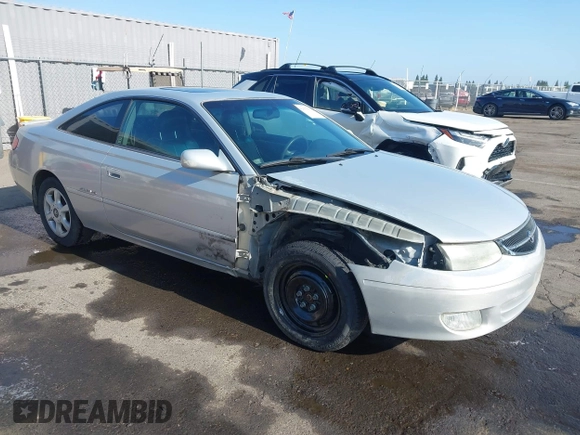 2001 Toyota Solara SE z VIN 2T1CF28P91C491927, wystawiony jako IAAI lot #42475651 z przebiegiem 142 628 mil mil oraz . Historia ofert i sprzedaży dostępna na DreamBid. Obrazek 1.