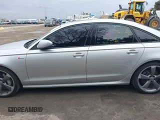 2015 Audi A6 3.0T Prestige with VIN WAUHGAFC5FN026947, listed as a IAAI auction lot 41718442 with 110,410 mi miles. Bid and sale history available at carsss.com. Image 14.