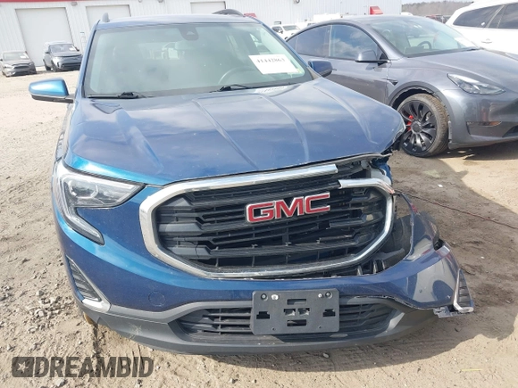 2020 GMC Terrain SLE with VIN 3GKALTEV8LL308773, listed as a IAAI auction lot 41442863 with 71,911 mi miles. Bid and sale history available at carsss.com. Image 20.