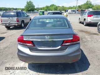 2013 Honda Civic LX with VIN 2HGFB2F58DH550407, listed as a IAAI auction lot 42226423 with 152,007 mi miles and . Bid and sale history available at DreamBid. Image 16.