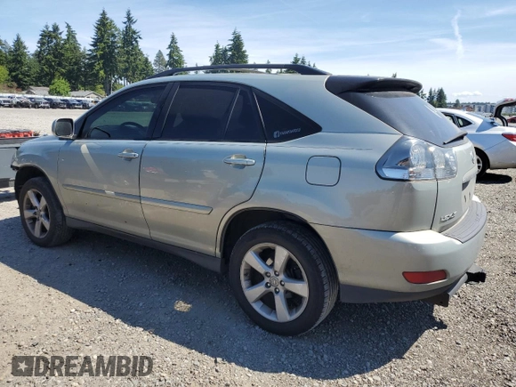 2007 Lexus RX 350 with VIN JTJHK31UX72026326, listed as a Copart auction lot 59721395 with 274,530 mi miles and Salvage title. Bid and sale history available at DreamBid. Image 2.