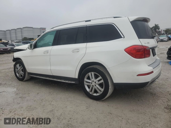 2016 Mercedes-Benz GL with VIN 4JGDF6EE0GA684314, listed as a Copart auction lot 42420245 with 119,581 mi miles and Salvage Title. Bid and sale history available at carsss.com. Image 2.