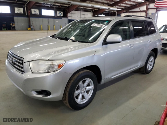2008 Toyota Highlander with VIN JTEES41A382069355, listed as a Copart auction lot 51207835 with 218,019 mi miles and Clean Title. Bid and sale history available at carsss.com. Image 1.