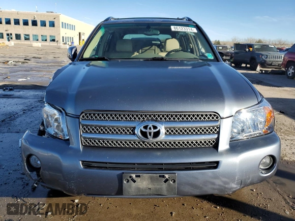 2006 Toyota Highlander Hybrid with VIN JTEEW21A760028227, listed as a Copart auction lot 86123314 with 169,619 mi miles and Salvage Title. Bid and sale history available at carsss.com. Image 5.