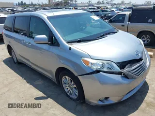 2014 Toyota Sienna XLE with VIN 5TDYK3DC4ES417970, listed as a IAAI auction lot 42362969 with Not provided miles and . Bid and sale history available at DreamBid. Image 1.