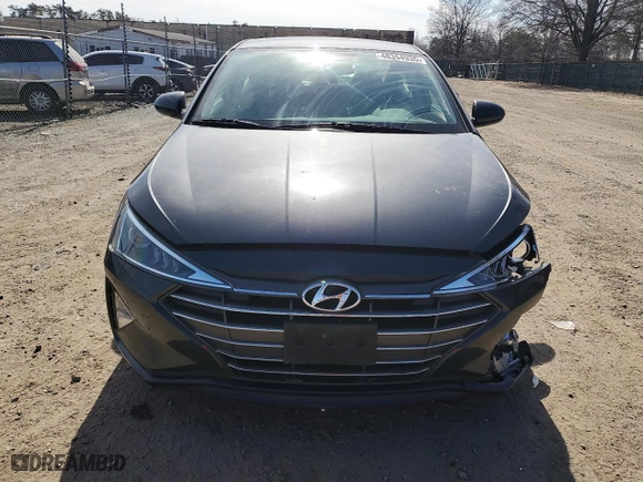 2020 Hyundai Elantra SEL with VIN 5NPD84LF0LH587518, listed as a Copart auction lot 48354935 with 39,385 mi miles and Salvage Title. Bid and sale history available at carsss.com. Image 5.