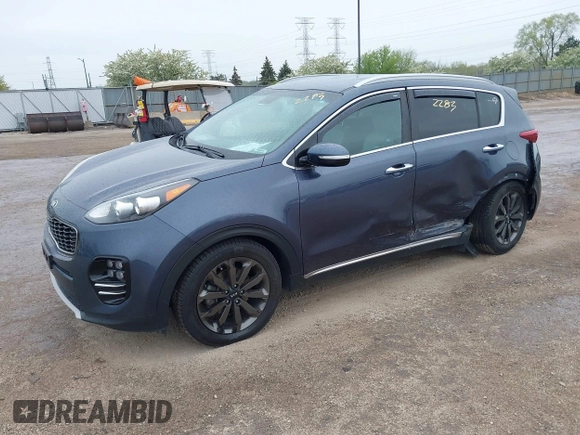 2018 Kia Sportage EX z VIN KNDPN3AC0J7477840, wystawiony jako IAAI lot #42162283 z przebiegiem 164 891 mil mil oraz . Historia ofert i sprzedaży dostępna na DreamBid. Obrazek 2.