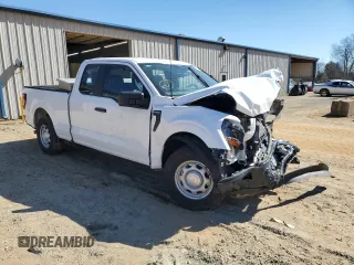 2024 Ford F-150 XL z VIN 1FTEX1KP2RKE07403, wystawiony jako Copart lot #84509914 z przebiegiem 6 603 mil mil oraz Szkoda całkowita • Salvage title. Historia ofert i sprzedaży dostępna na DreamBid. Obrazek 4.