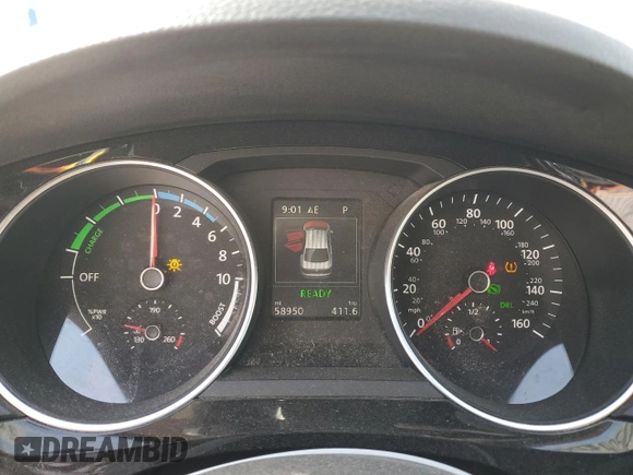 2015 Volkswagen Jetta Sedan Hybrid SEL Premium with VIN 3VW637AJXFM427884, listed as a Copart auction lot 49460505 with 58,950 mi miles and Salvage Title. Bid and sale history available at carsss.com. Image 9.